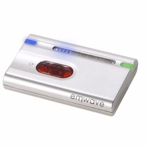 Emwave Personal Stress Reliever (Silver)